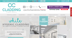 Desktop Screenshot of claddingcentre.com